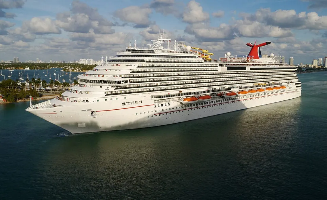 The First Passenger Ship to Transit Through The New Panama Canal locks
